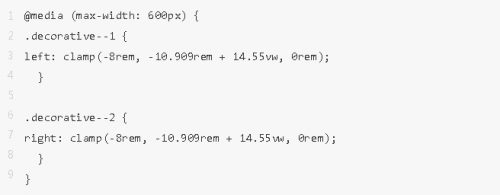 Clamp()、Max() 和 Min() CSS 函數的用例7